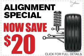 Vehicle Alignment Coupon
