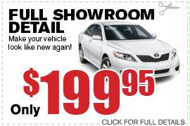 Full Showroom Detail Service