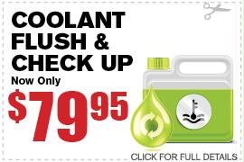 Coolant Flush Special