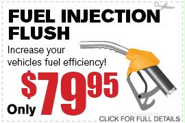 Fuel Injection Flush Service
