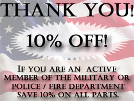 military discount