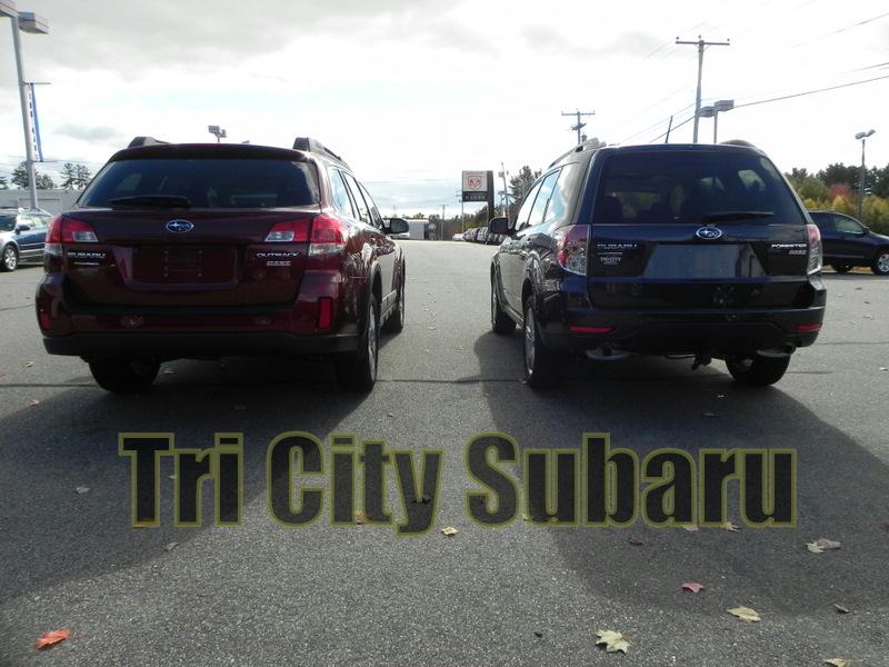 Outback vs Forester 012