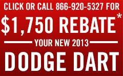 New Dodge Dart - $1,750 Rebate - Arkansas