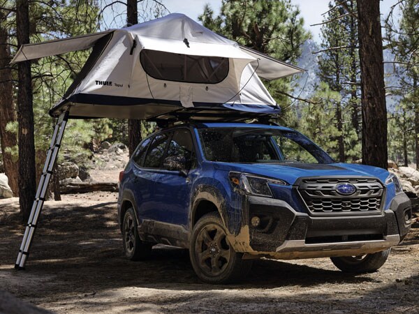 2022 Subaru Forester Wilderness with Rooftop Tent