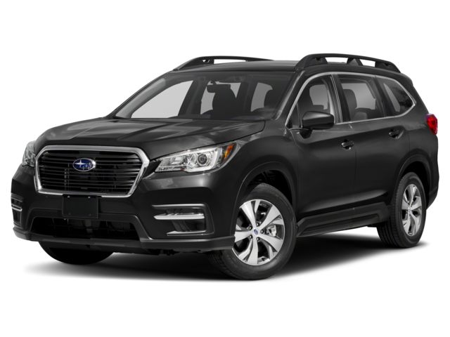 Black 2020 Subaru Ascent front driver side view
