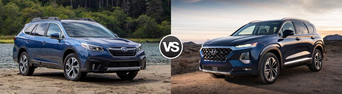 2020 Subaru Outback vs 2020 Hyundai Santa Fe
