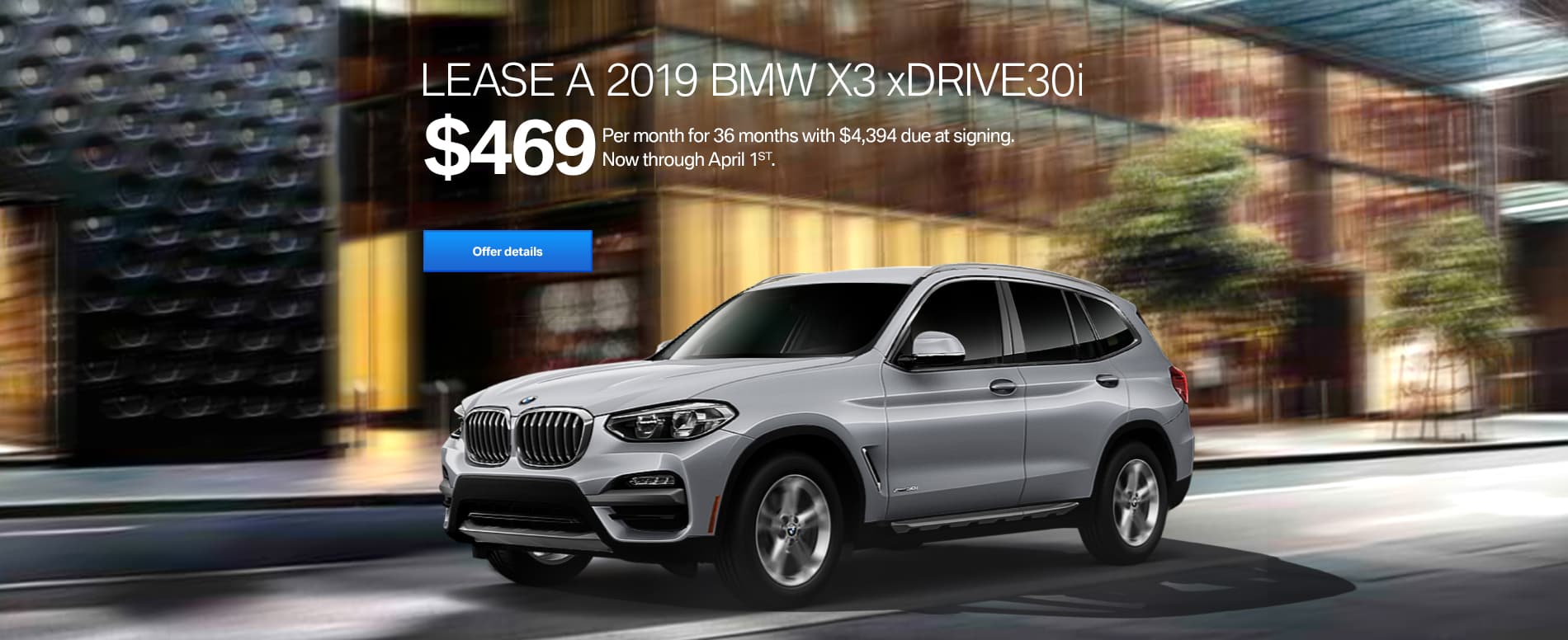 2019 BMW X3 xDrive30i