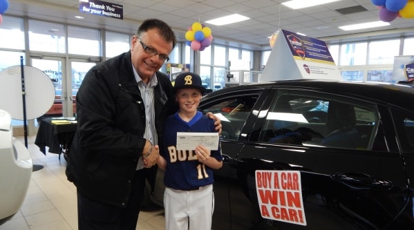 Unique Chrysler Sponsors Burlington Bulls
