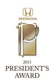 Honda president's award #4