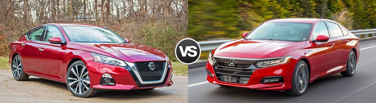 2019 Nissan Altima vs 2019 Honda Accord