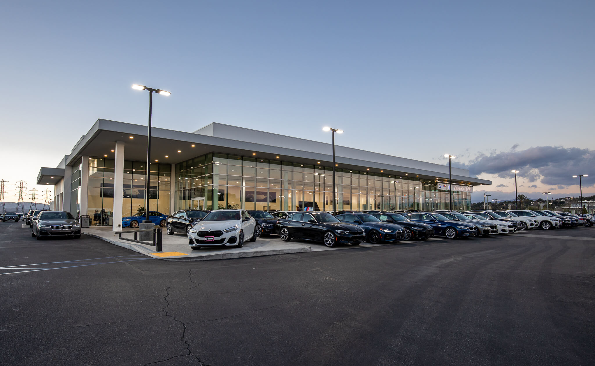 Get directions to Valencia BMW in Valencia, CA Exterior view of Valencia BMW