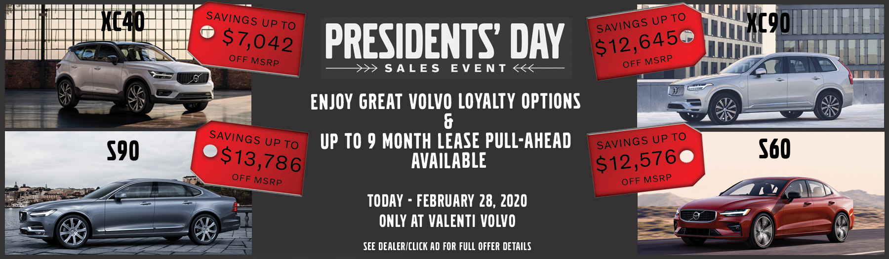 View New Volvo Specials