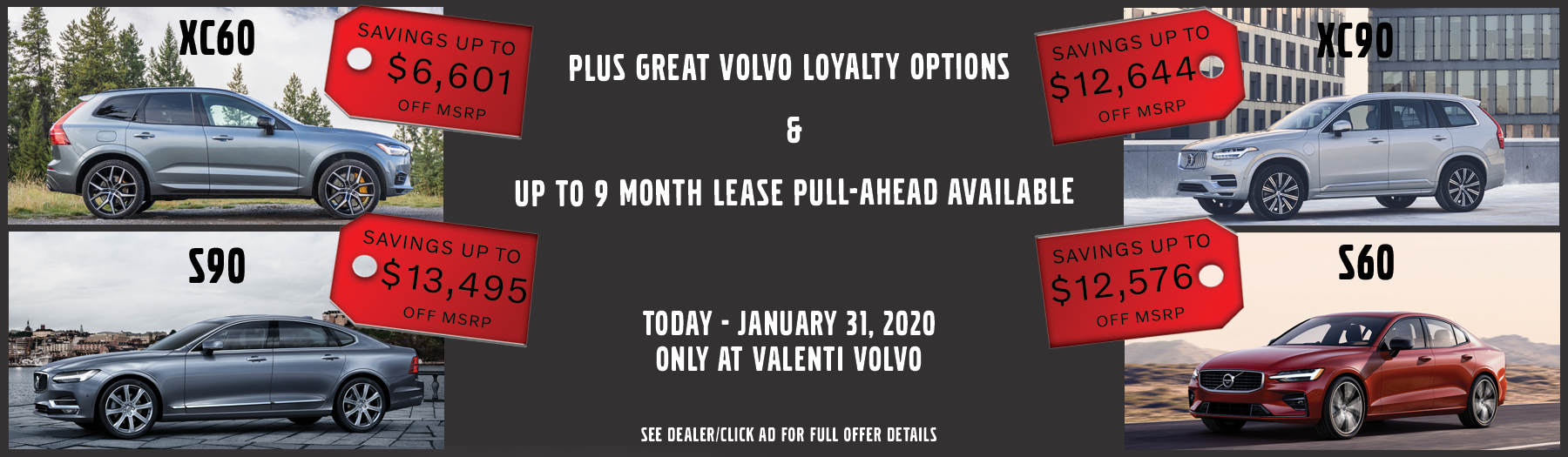 View New Volvo Specials