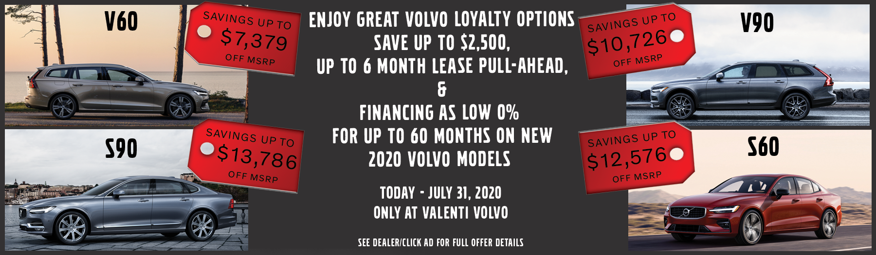 View New Volvo Specials
