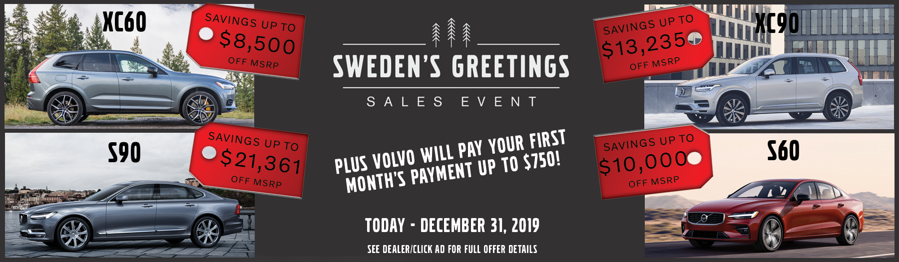 New Volvo Specials
