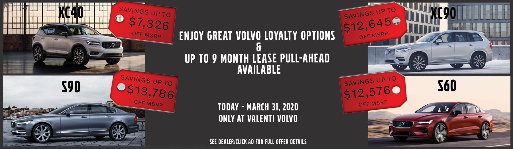 View New Volvo Specials