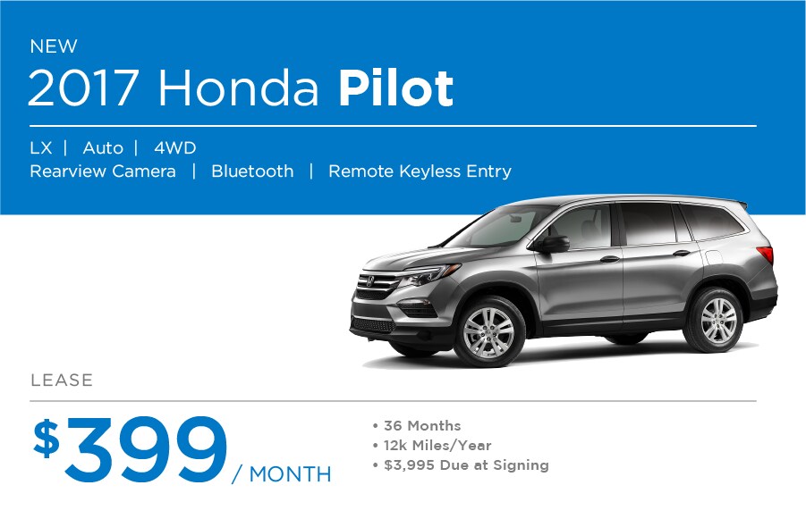 Honda Pilot Special Offer