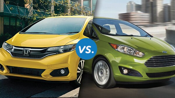 Comparison: 2018 Honda Fit vs 2018 Ford Fiesta