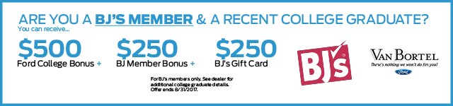 College Graduate BJ Member Bonus