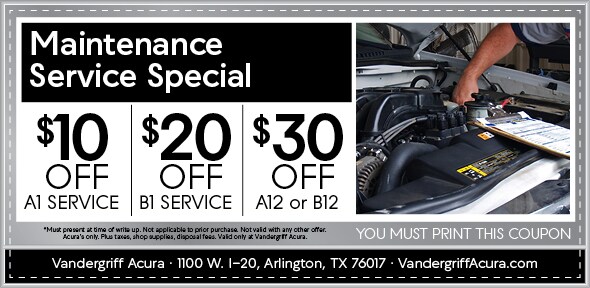 Maintence Service Special - Coupon