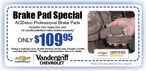 Brake Pad Special