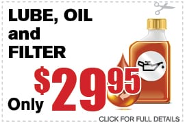 Oil Change Special