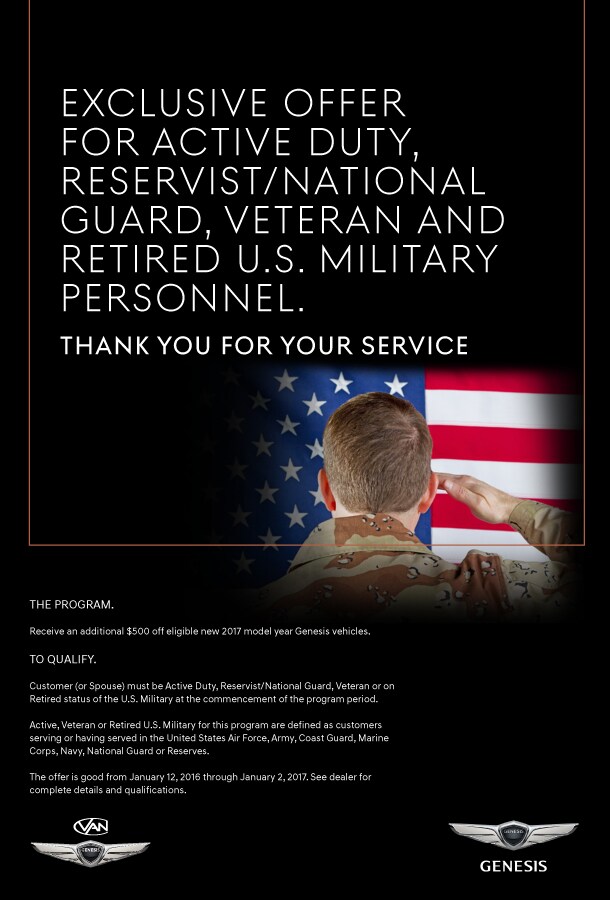 Genesis Military Program