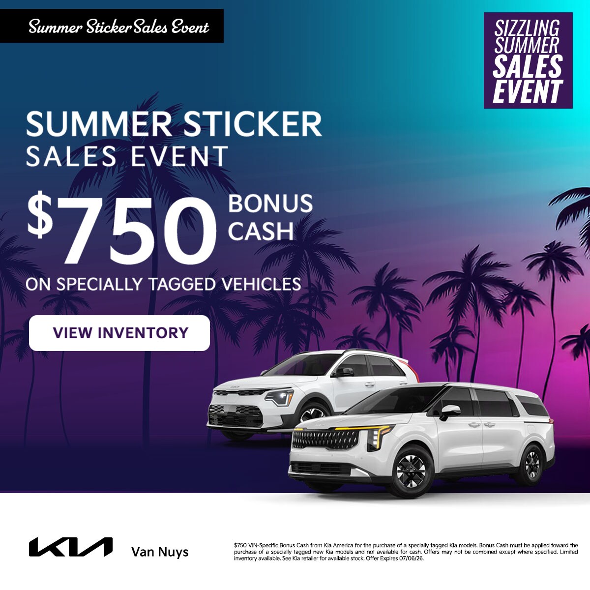JUN2026_Slider_New_Kia_Summer%20Sticker_Evergreen_Offer_Bonus%20Cash_1200x1200_07-06-2026.jpg