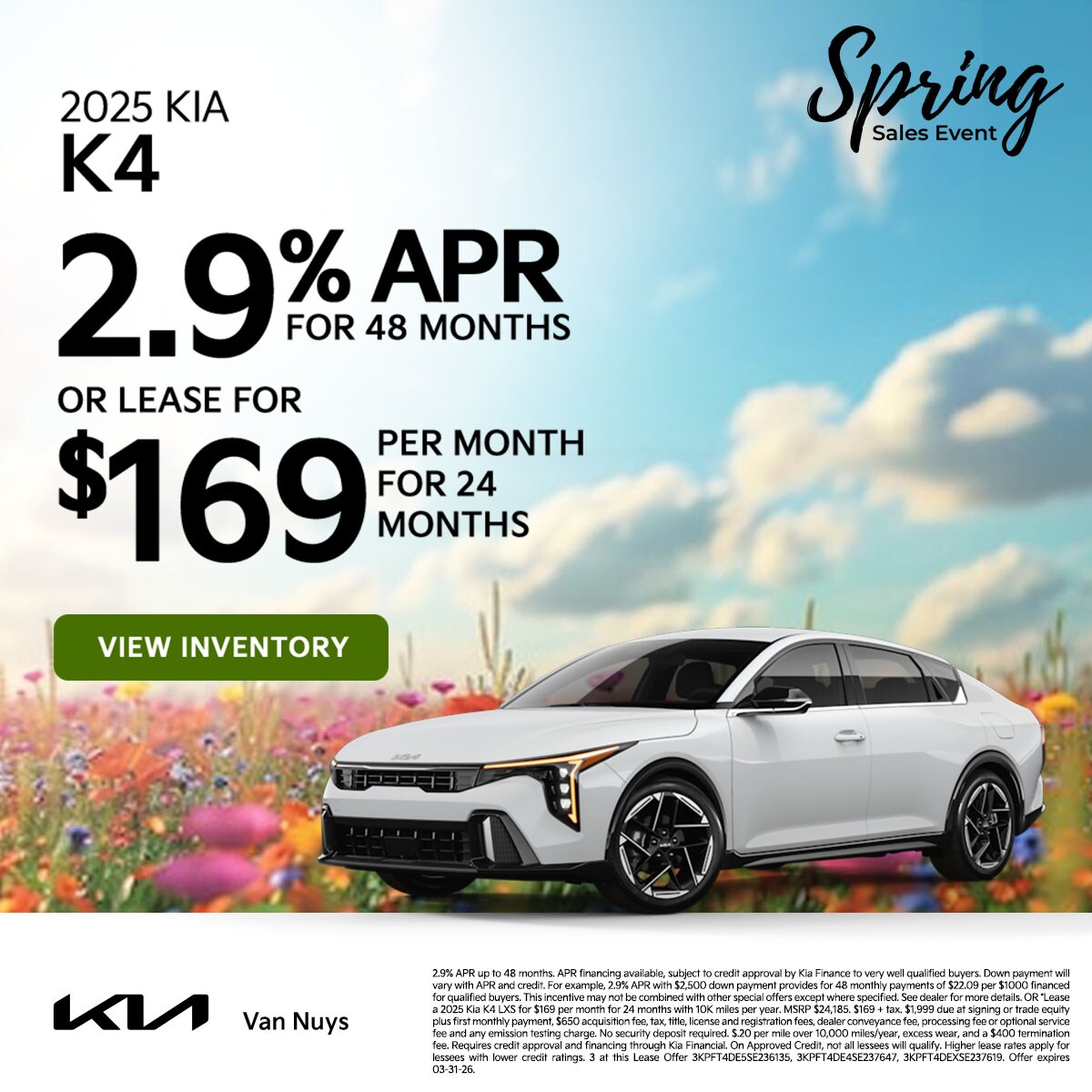 MAR2026_Display_New_Kia_K4_2025_Offer_APR%20%26%20Lease_1200x1200_03-31-2026.jpg