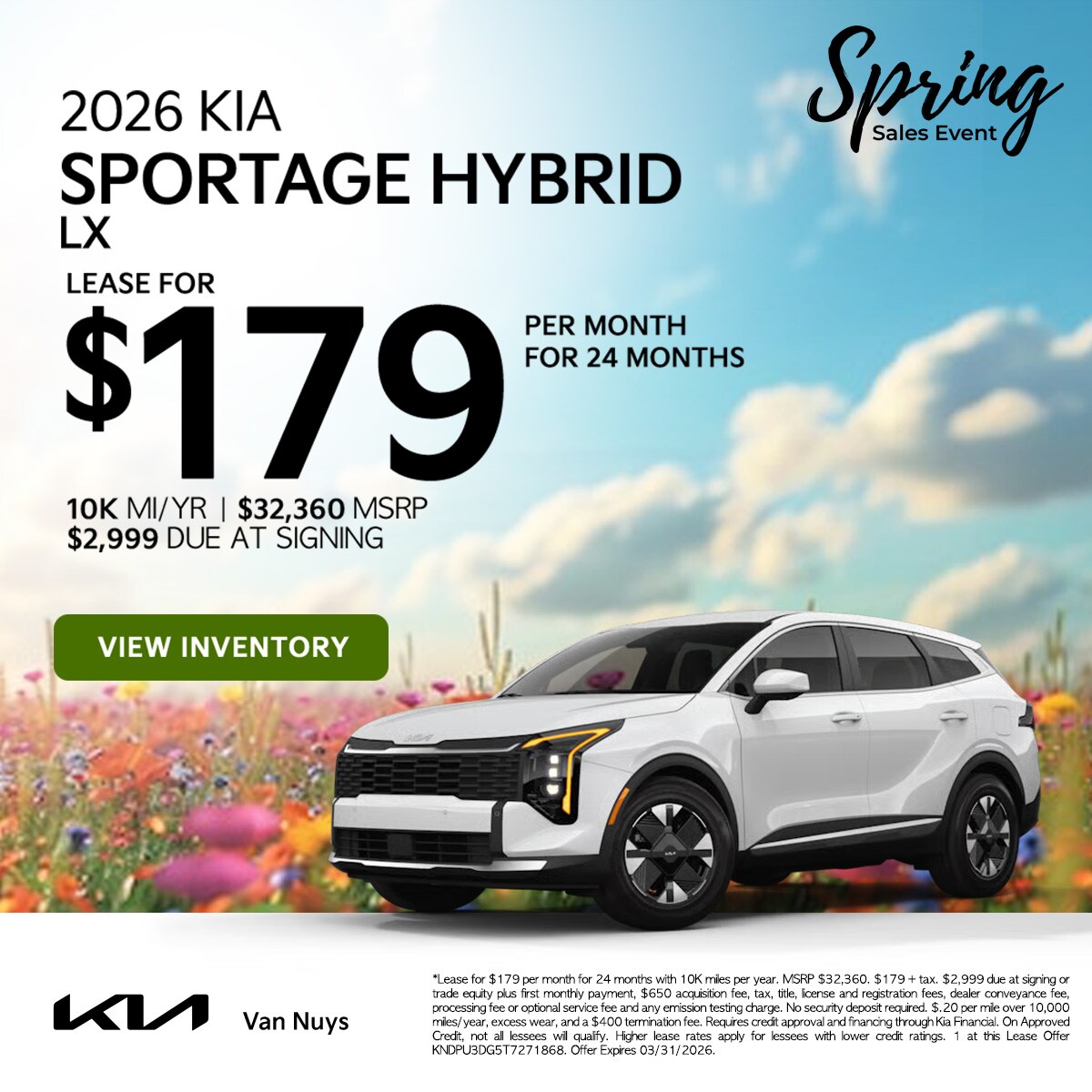 MAR2026_Display_New_EV_Kia_Sportage Hybrid_2026_Offer_Lease_1200x1200_03-31-2026.jpg