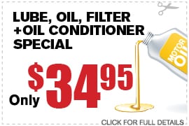 Lube, Oil & Filter