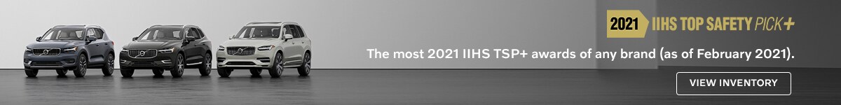 2021 IIHS Top Safety Pick. The most 2021 IIHS TSP+ awards of any brand (as of February 2021).