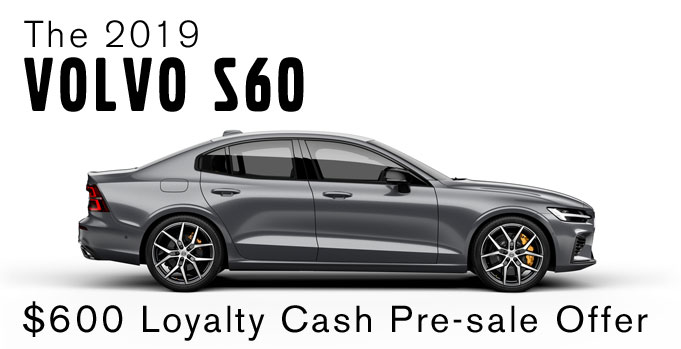 2019 Volvo S60 Pre-Sale