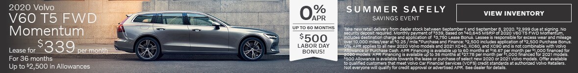 2020 Volvo V60 T5 FWD Momentum