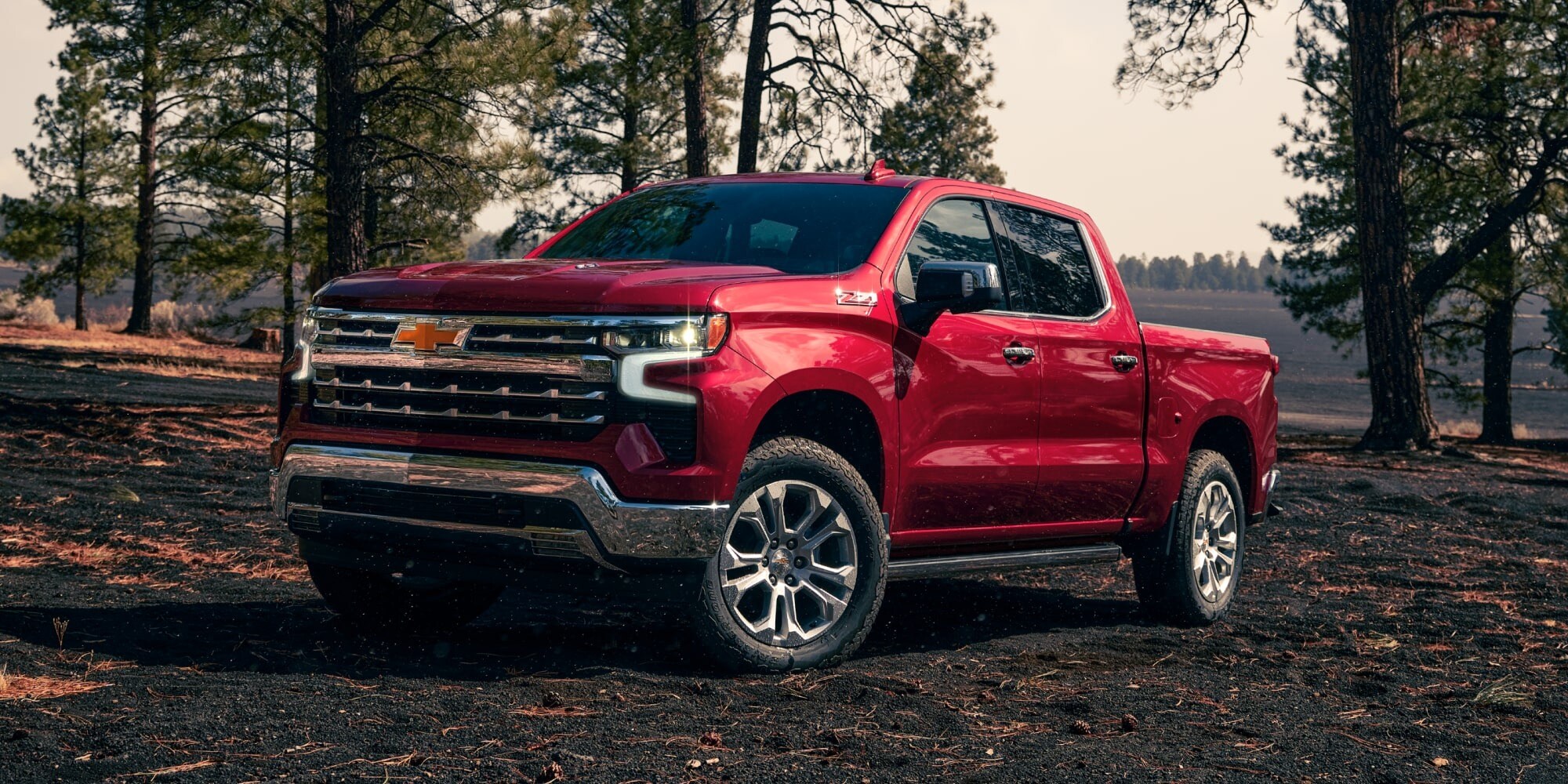 Red 2025 Chevy Silverado 1500