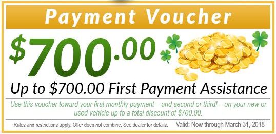 Get up to $700 First Payment Assistance!