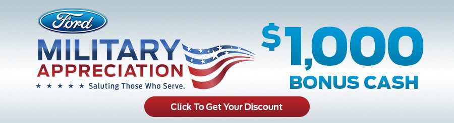 Ford Military Bonus Cash near Cookeville TN
