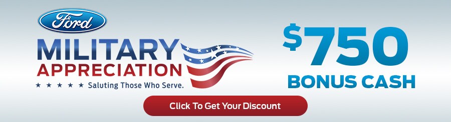 Ford Military Bonus Cash near Roseville CA