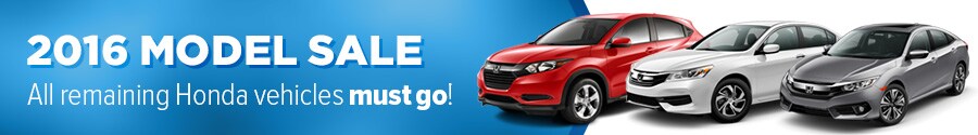 2016 Honda Elimination Sale Honda dealer serving SF Bay Area & Oakland CA