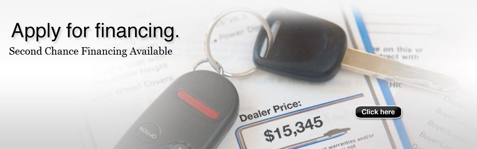 Apply For Financing Today Easy auto loan pre-approval