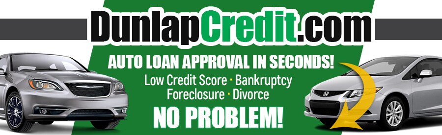 At Victory Pre-Owned of Dunlap, 450 + 450 = A NEW CAR! Auto Financing for Dunlap TN
