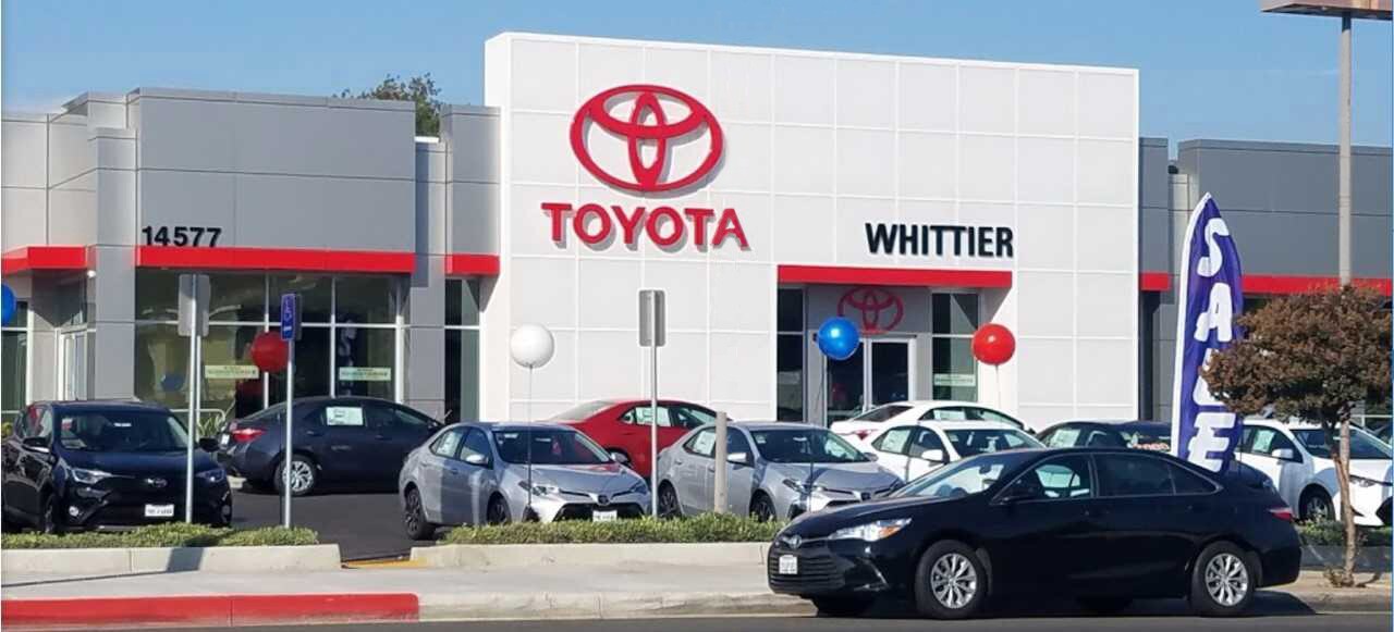 Toyota of Whittier serving Greater Los Angeles
