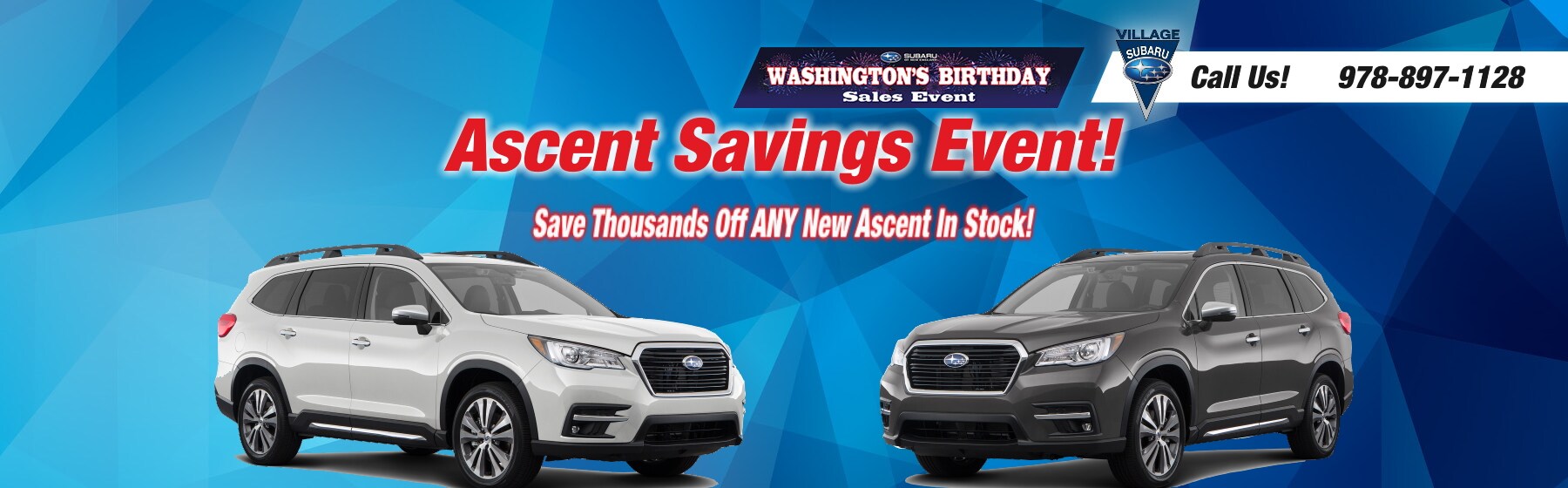 Ascent Savings Event.jpg New Subaru Ascent in Acton MA
