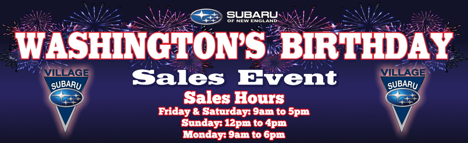 Washington's Bday Sales Event Slide.jpg Subaru Sales Offers in Acton MA