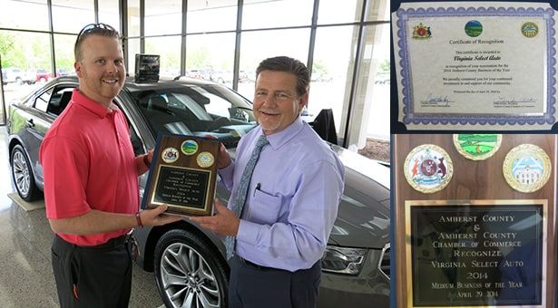 Medium Business of the Year winner -Â Virginia Auto Outlet