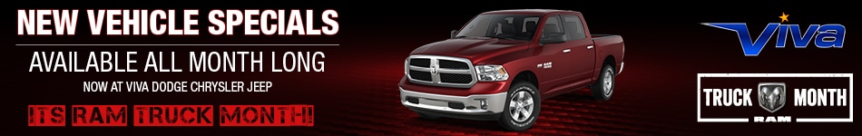 Monthly Specials | Viva Dodge Chrysler Jeep