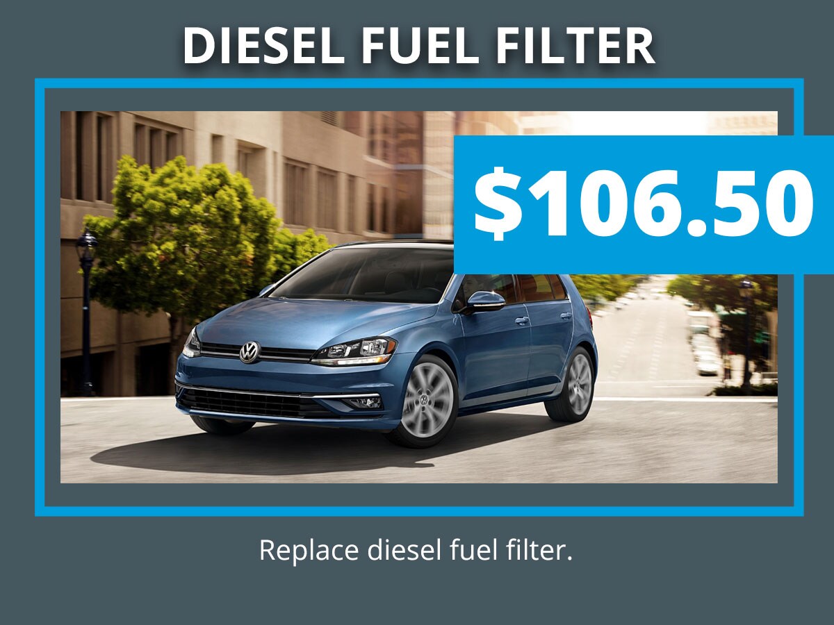 VW Diesel Fuel Filter Replacement Service Olympia, WA VW Diesel Fuel Filter Replacement Service Olympia, WA