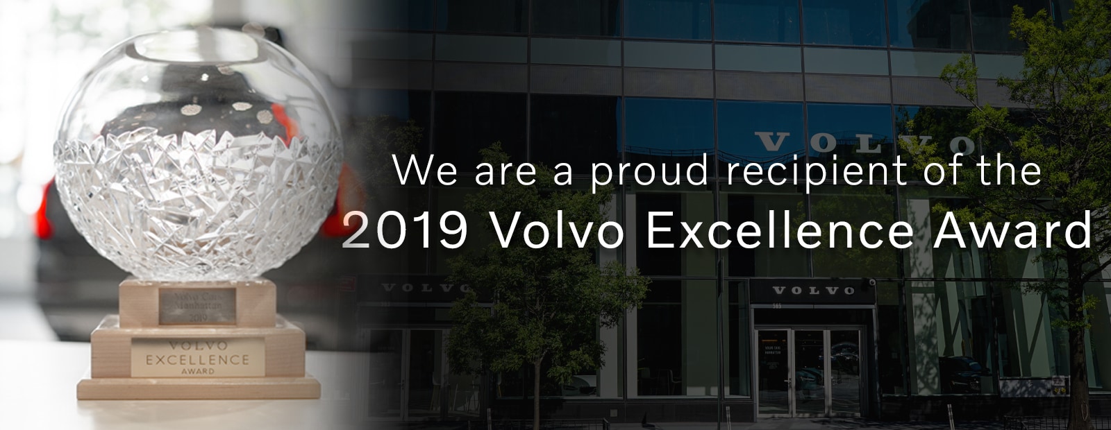2019 Volvo Excellence Award