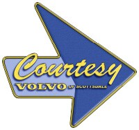 Courtesy Volvo Logo