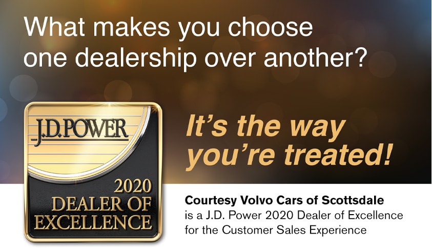 Courtesy Volvo JD Power Award Winner